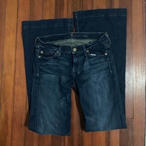 7 for all Mankind Dojo Dark wash Jeans Size 26